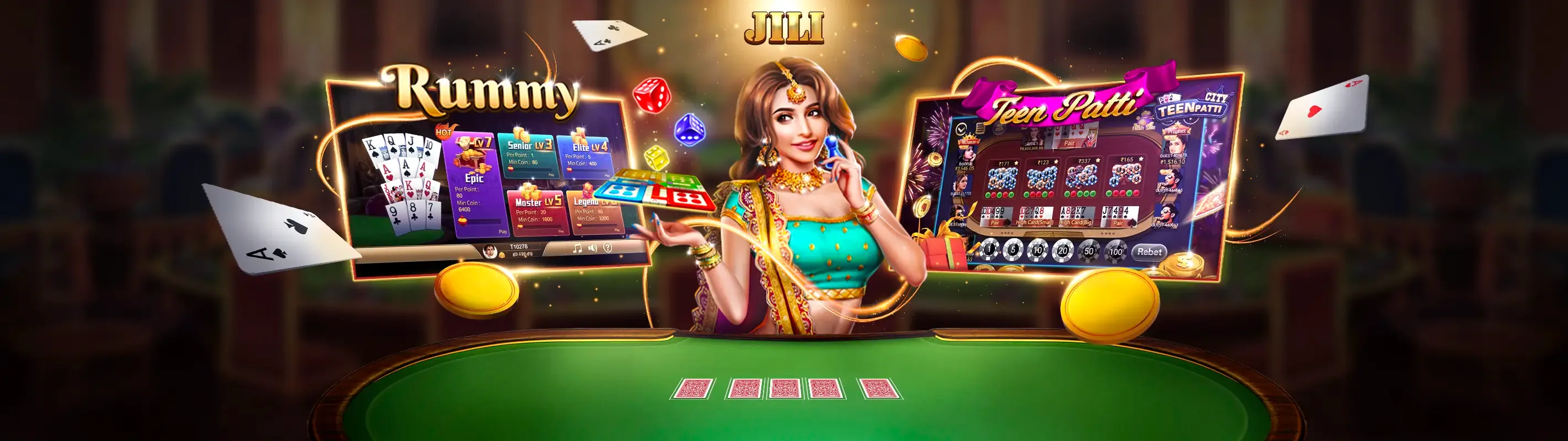 Sòng bạc trực tuyến Ricvip Win với người chia bài trực tiếp